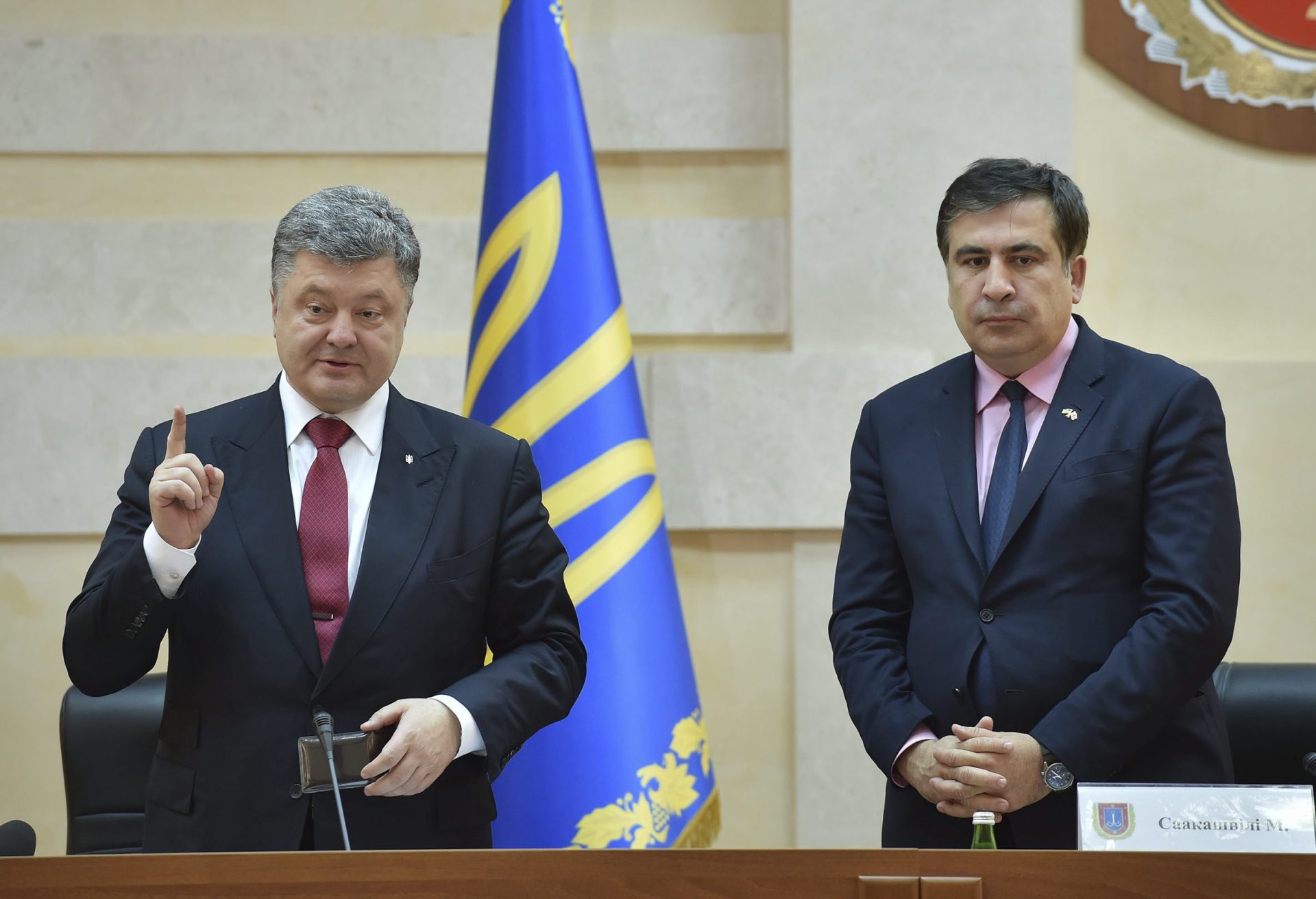 Ex-Presidente da Geórgia é governador na Ucrânia