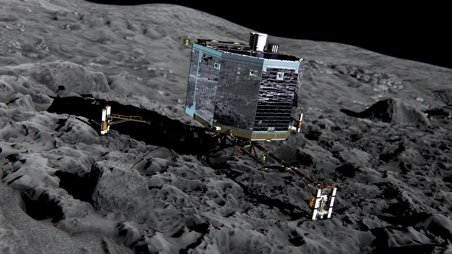 Sonda Rosetta estabelece segundo contacto com módulo na superfície de cometa