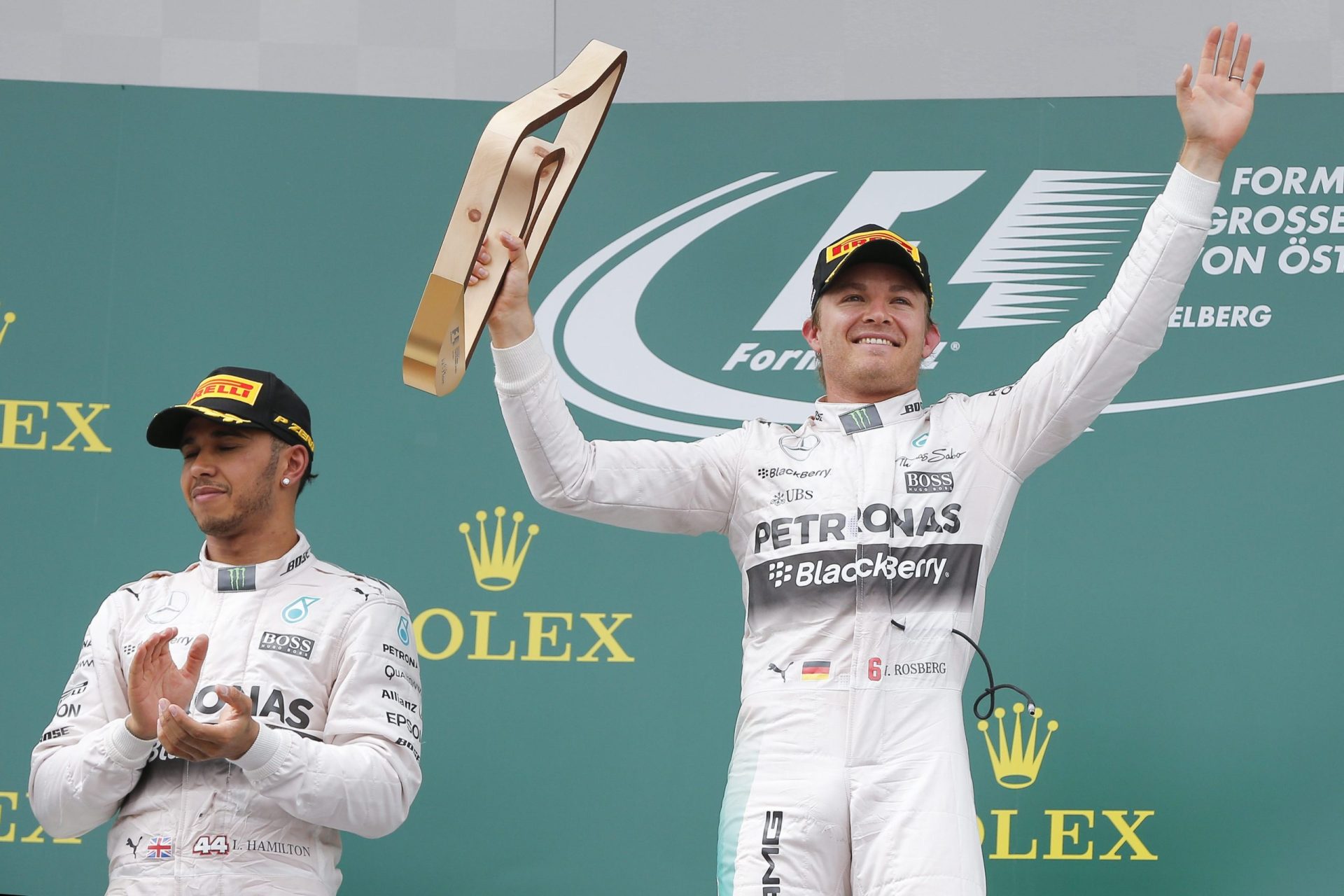 Fórmula 1. Rosberg vence GP da Áustria e aproxima-se de Hamilton no Mundial