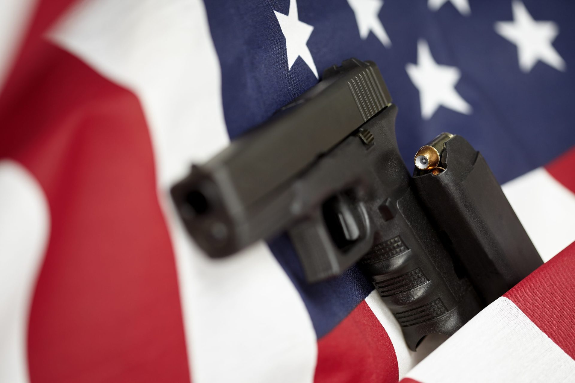 Um em cada três americanos tem uma arma em casa