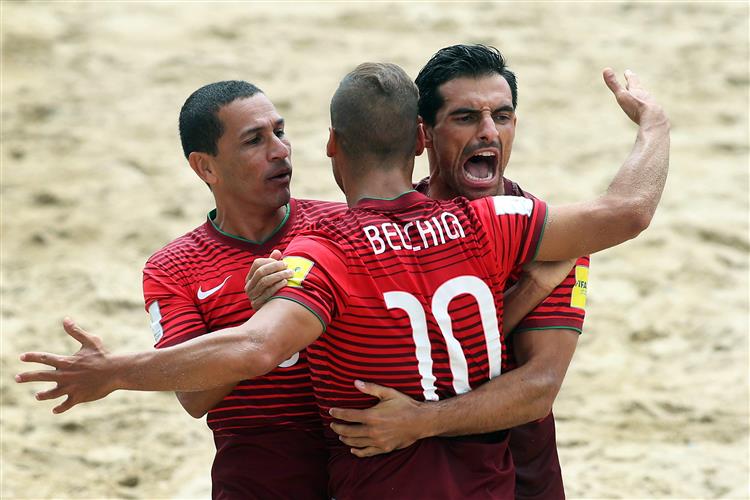 Portugal garante final no Mundial de futebol de praia