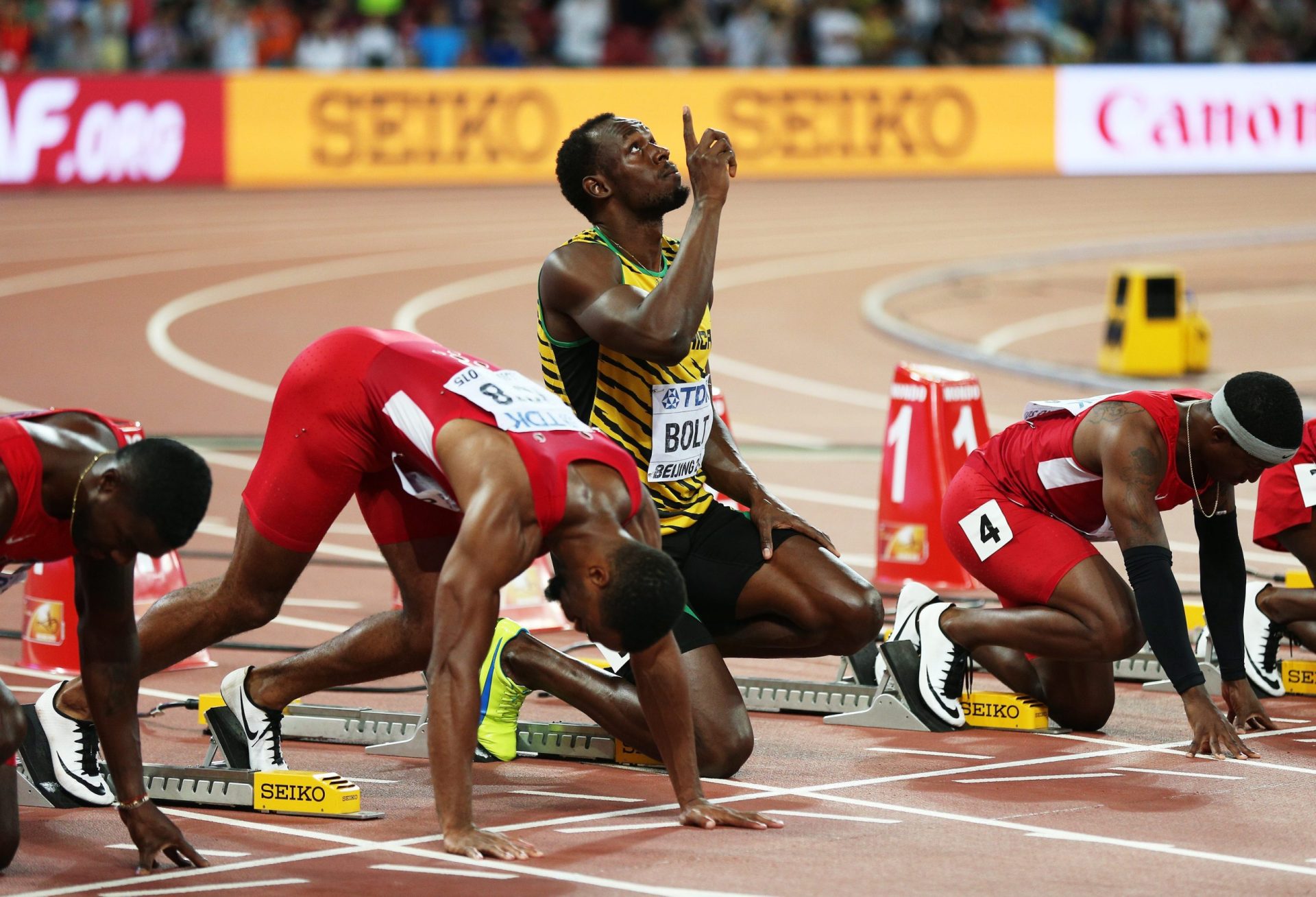 Mundiais atletismo. Usain Bolt revalida título nos 100 metros