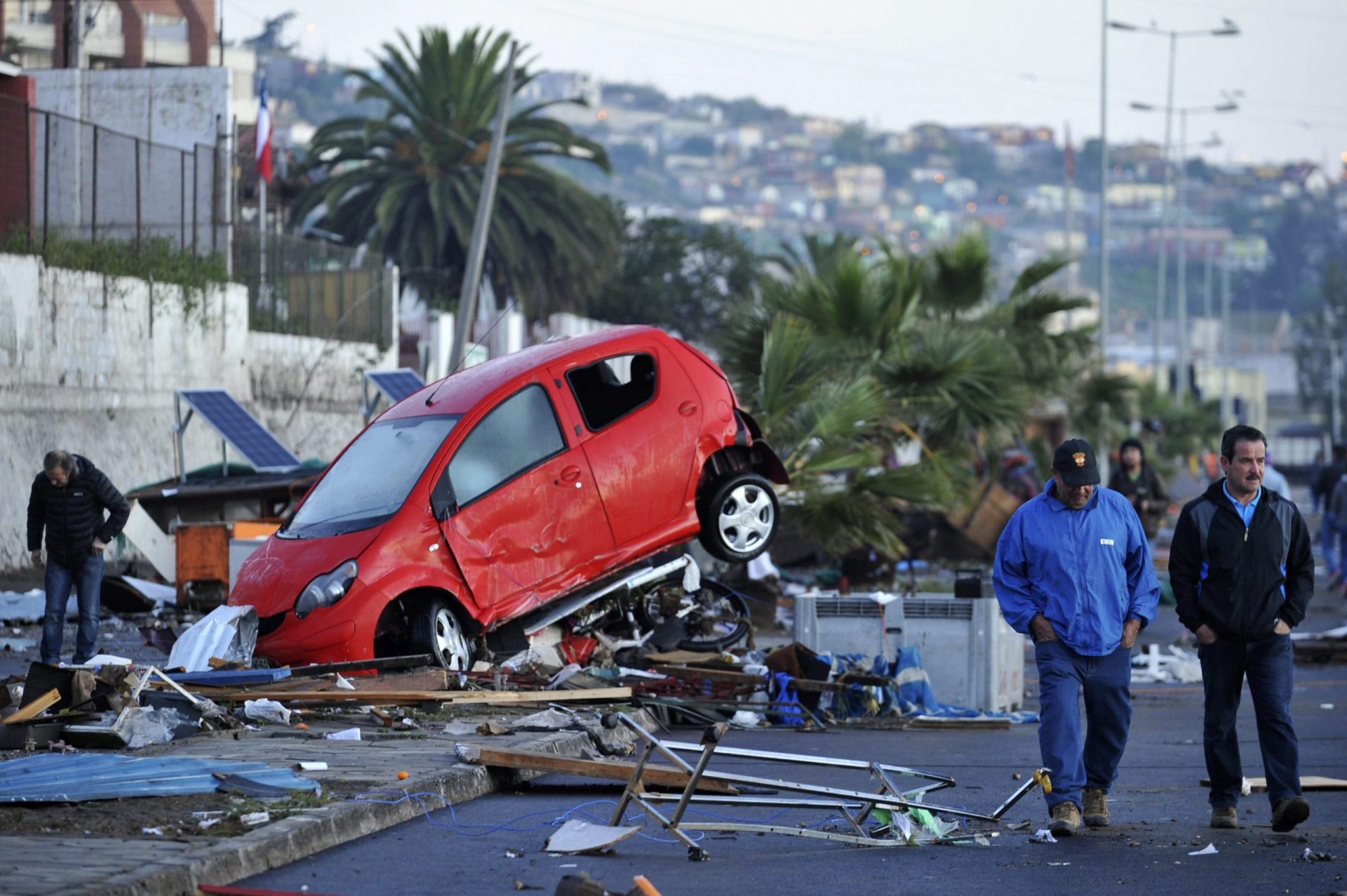 Como ficou o Chile depois do sismo?