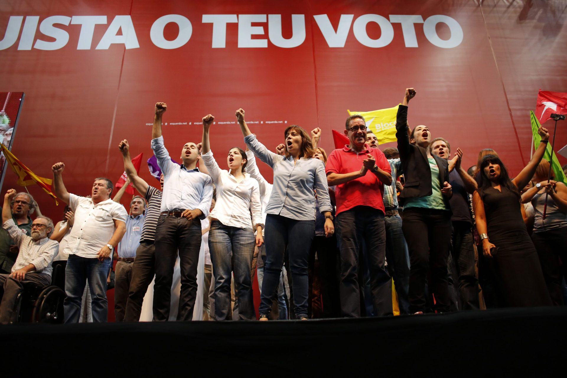Catarina Martins: &#8216;O PS é a desilusão destas eleições&#8217;