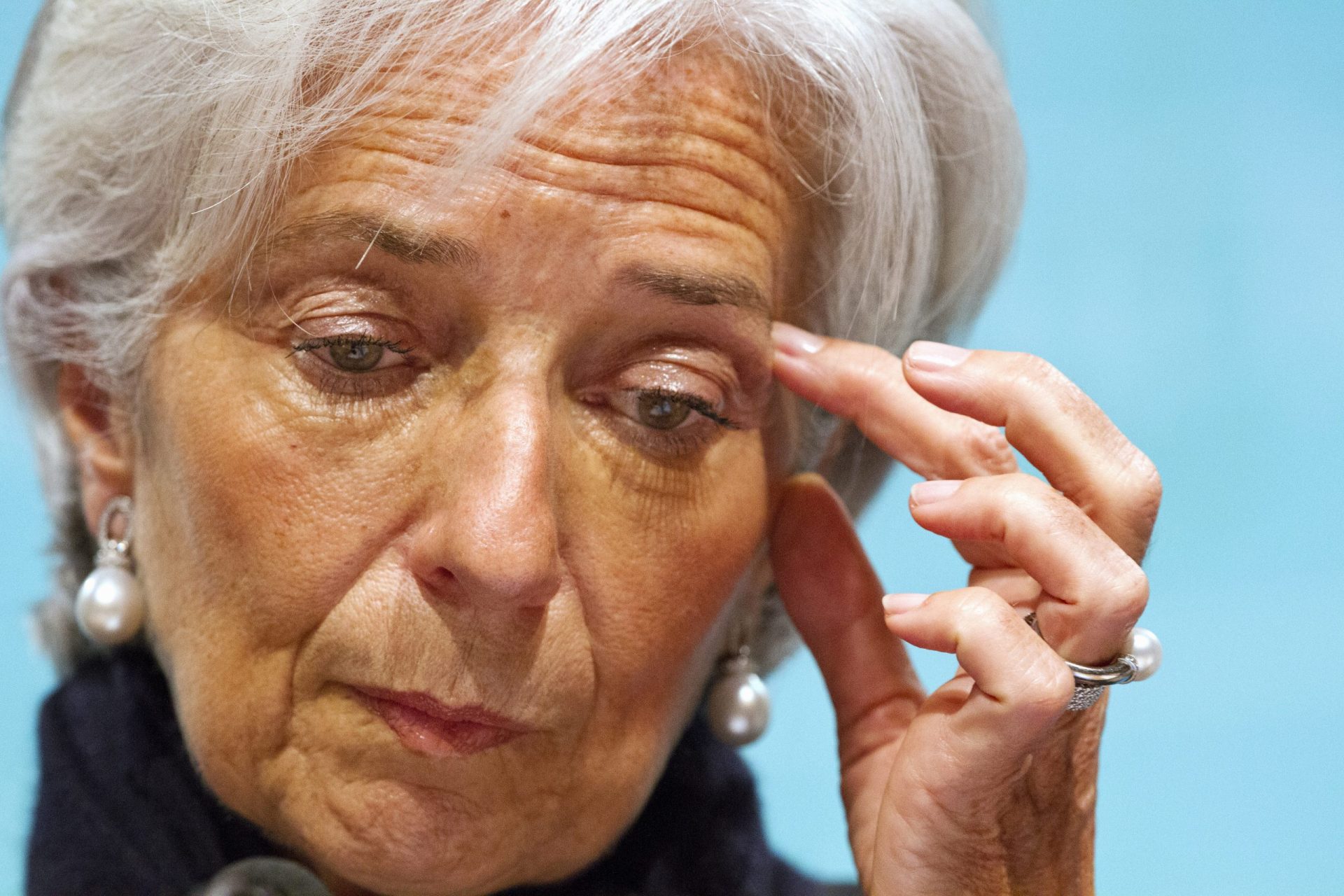 Lagarde diz que há motivos para preocupação com economia mundial