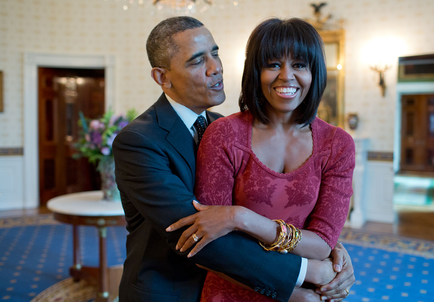 Michelle Obama diz que Casa Branca fortaleceu o seu casamento