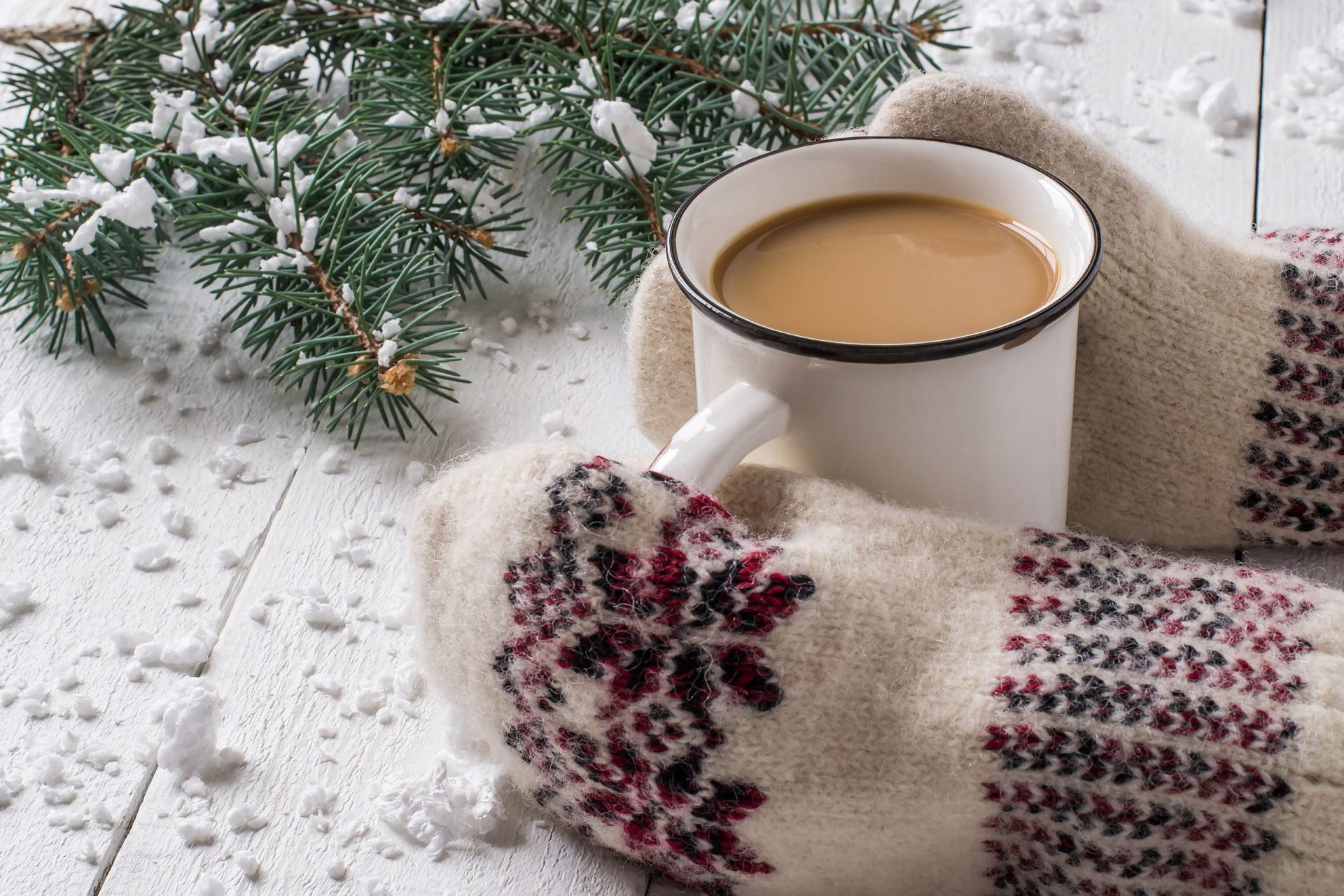 Neste Natal não vai precisar de chapéu de chuva mas é melhor meter umas luvas