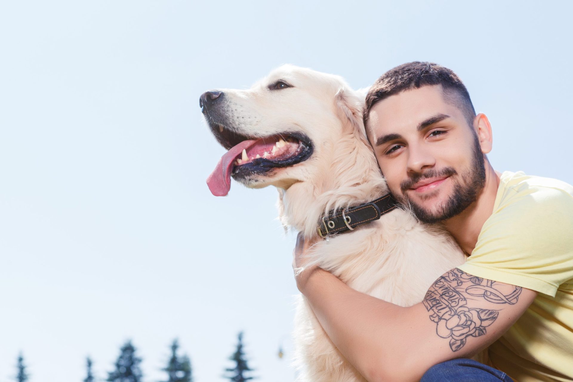 Se gosta do seu cão não o abrace