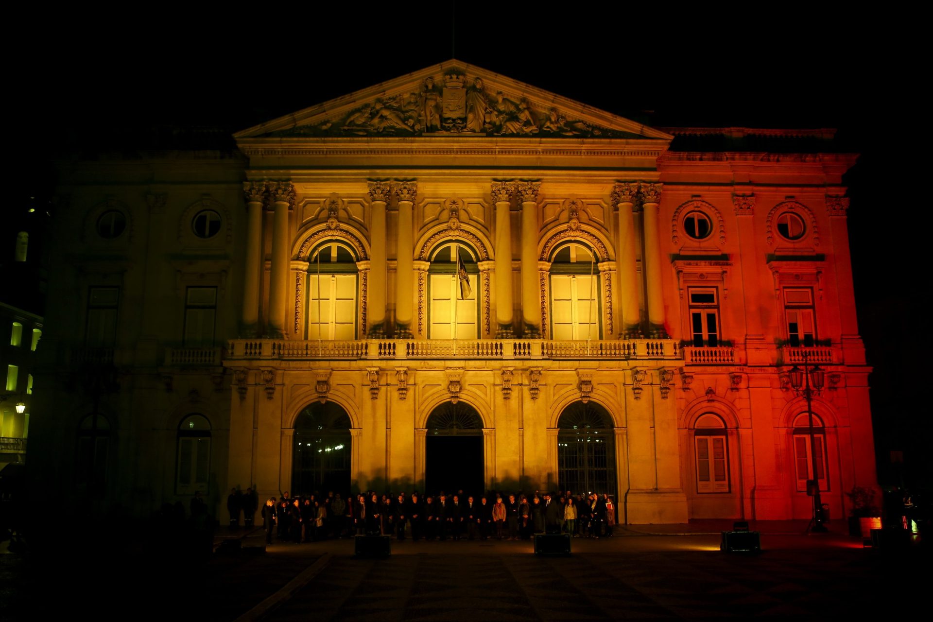 Homenagem em Lisboa às vítimas dos atentados em Bruxelas [fotos]