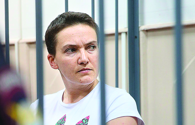 Savchenko em troca de prisioneiros