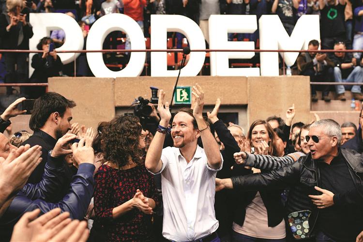 Pablo Iglesias ataca jornalista e acaba “sozinho”