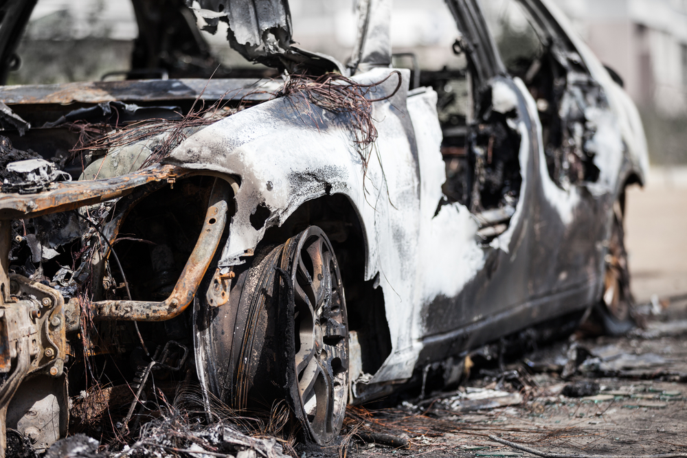 Carros queimados deram nome à Operação Fireball