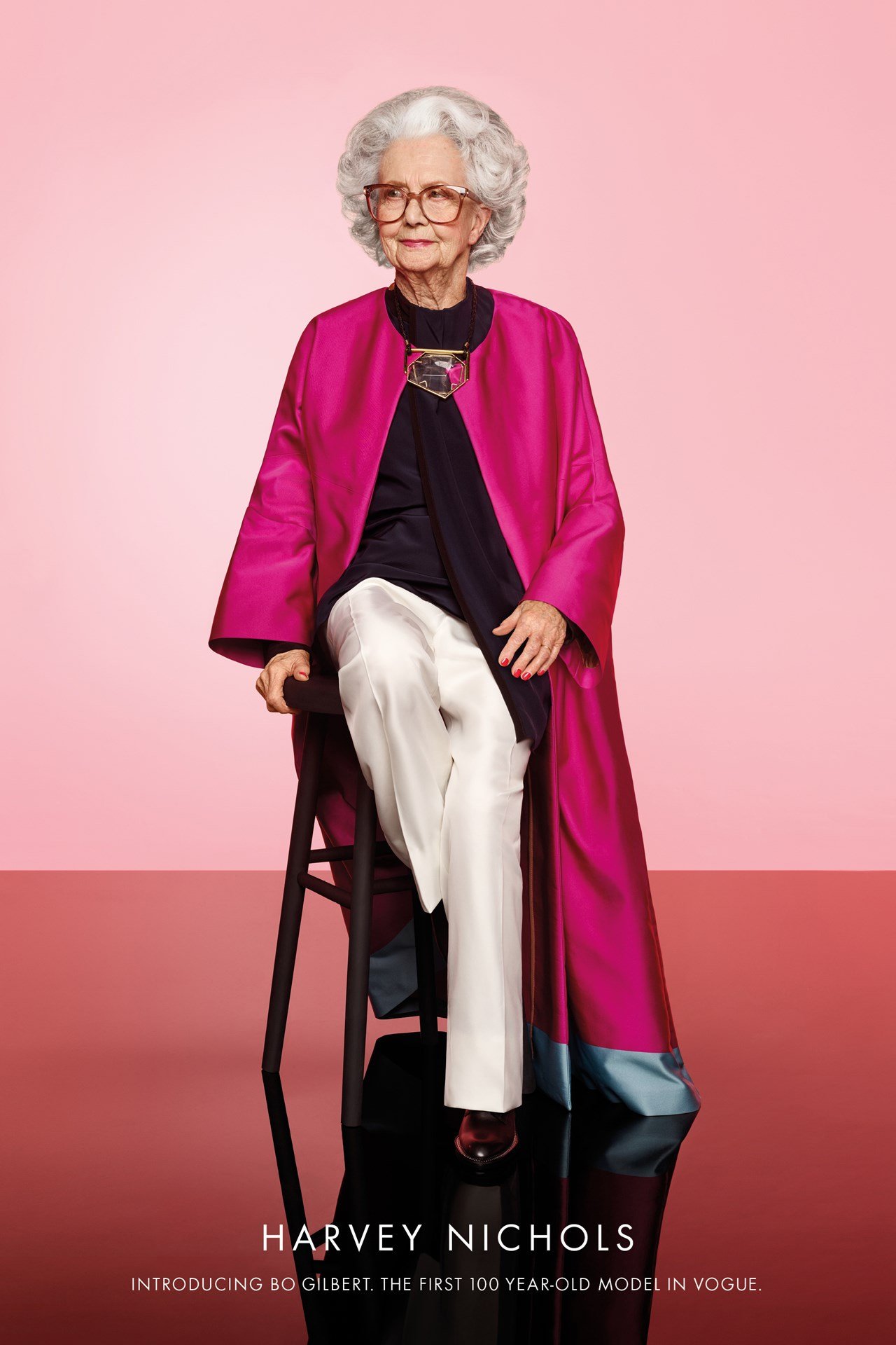 Vogue celebra 100 anos com modelo centenária