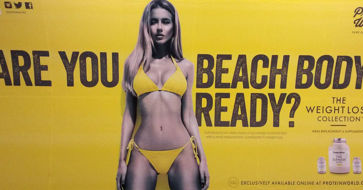 Publicidades de corpos perfeitos proibidos em transportes públicos de Londres