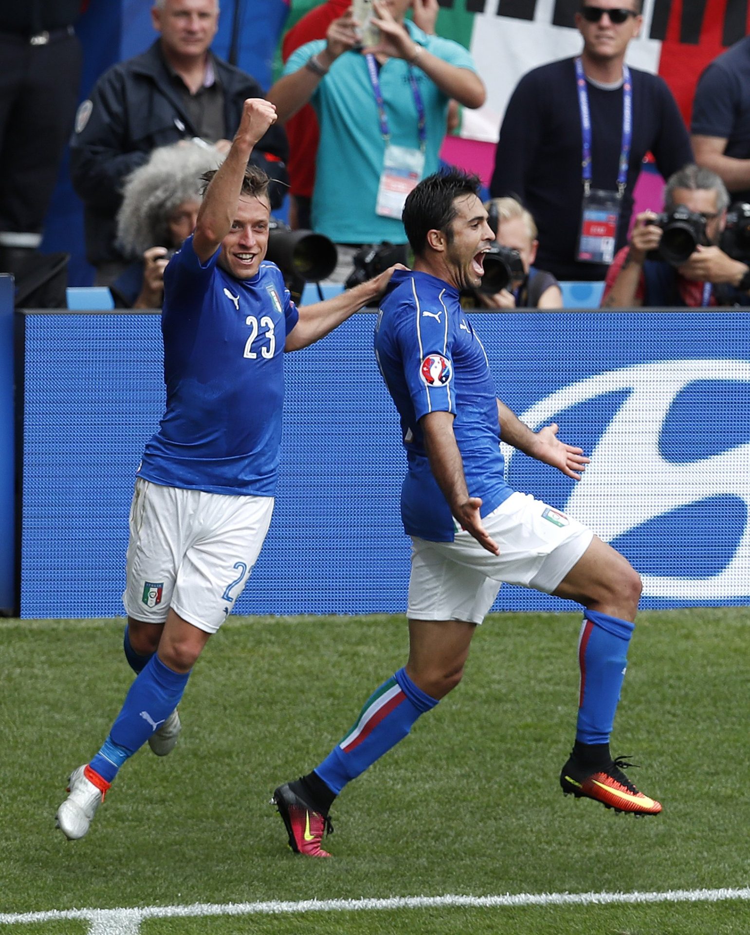 Itália-Suécia. Squadra azurra já está nos oitavos-de-final do Euro’16