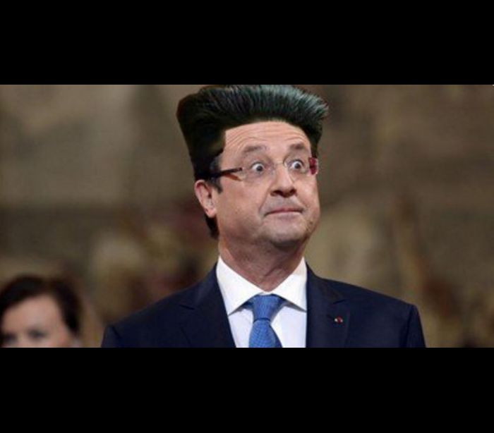 Internet sugere novos penteados a François Hollande
