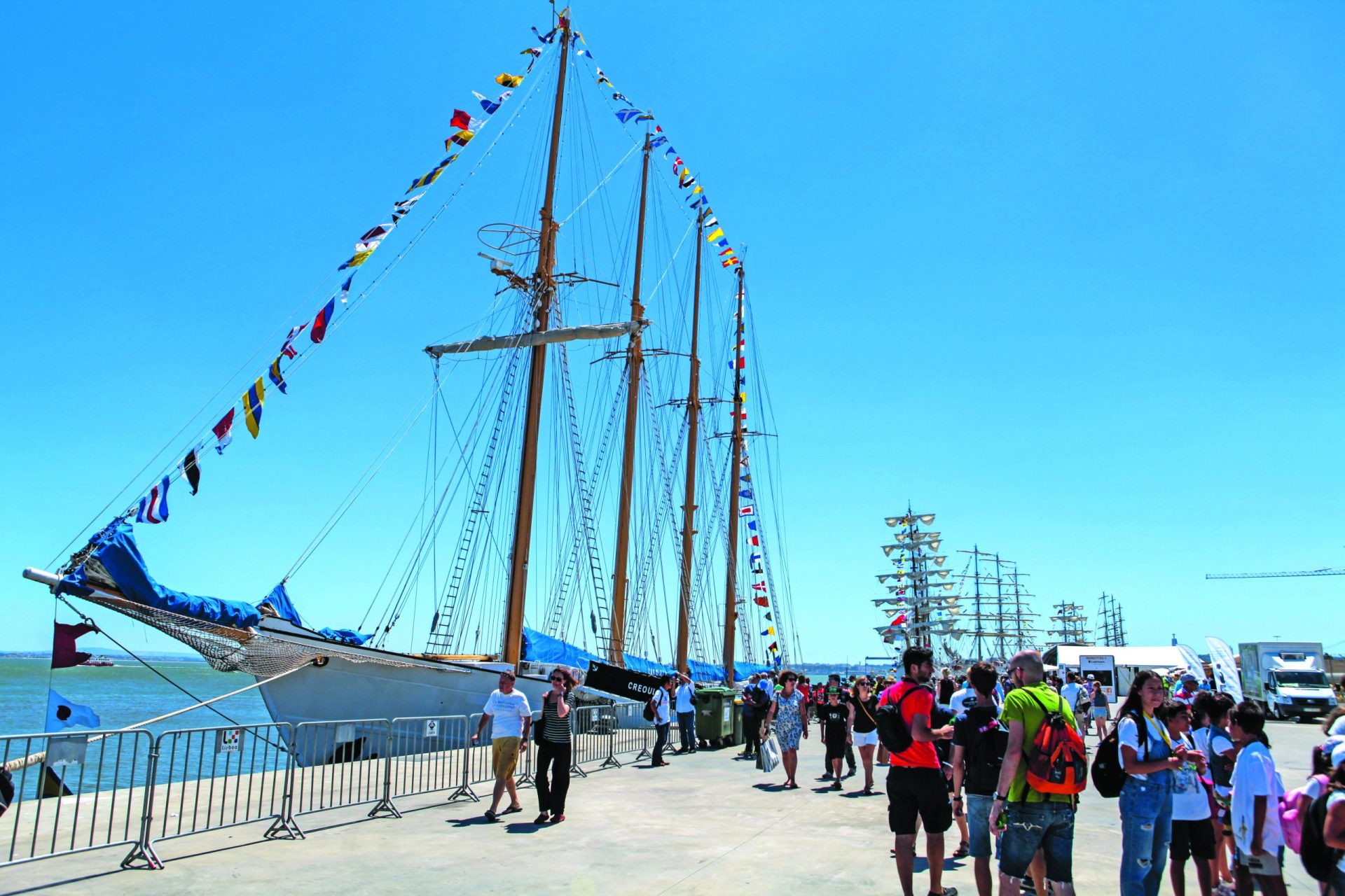 Lisboa, capital mundial dos veleiros gigantes