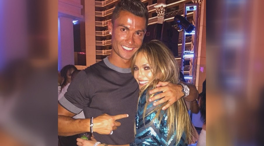 Jennifer Lopez celebra o seu aniversário com Cristiano Ronaldo
