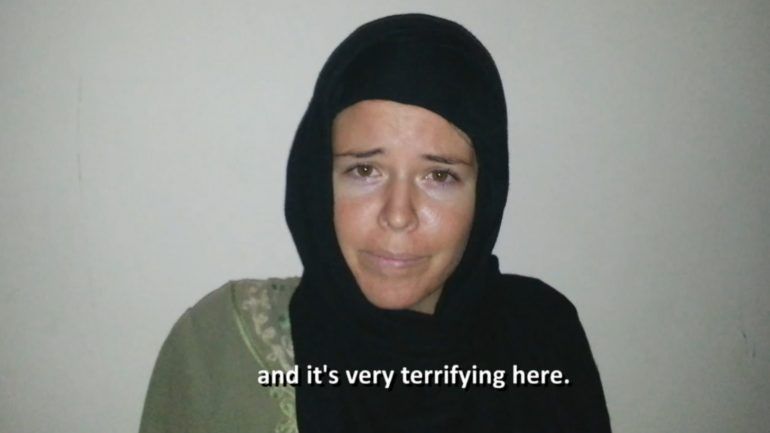 Vídeo de jovem raptada pelo Daesh a pedir ajudar divulgado
