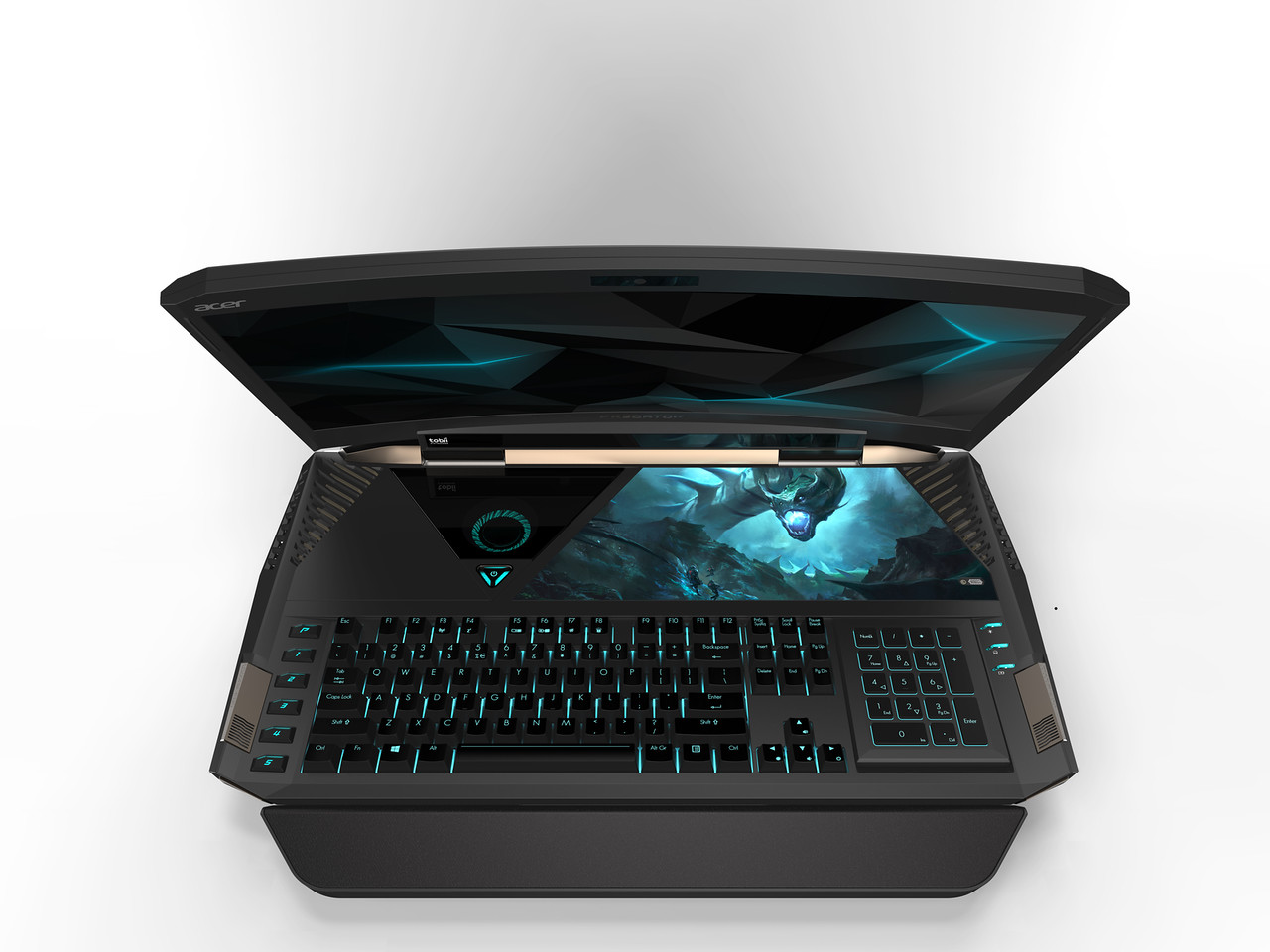 Acer mostra o primeiro notebook com ecrã curvo para gamers