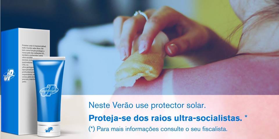 Juventude Popular: “Use protetor solar. Proteja-se dos raios ultra-socialistas”
