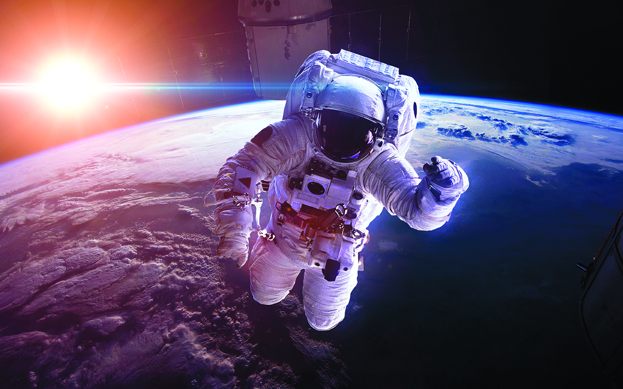 Porque os astronautas crescem no Espaço?