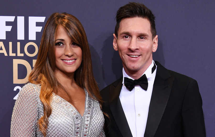 Antonella Roccuzzo, mulher de Messi, revela sexo do bebé