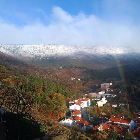 Neve cai com intensidade na Serra da Estrela. Há várias estradas cortadas | Vídeo