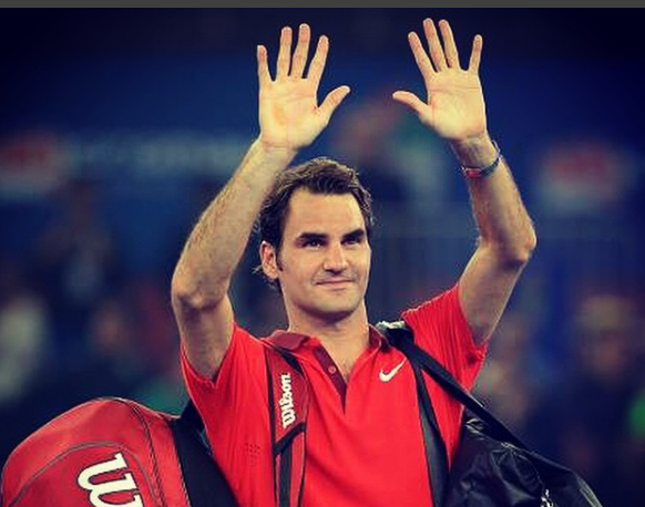 Federer continua a olhar para os lugares de cima