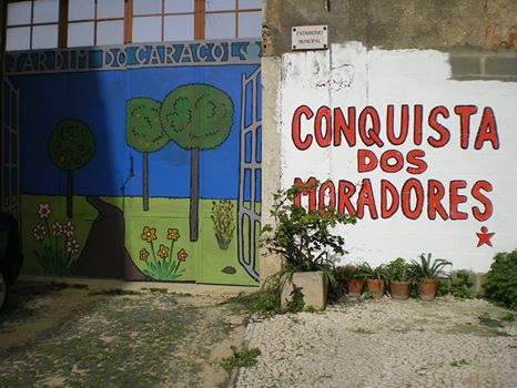 Lisboa. Bloco pinta mural, movimento de cidadãos não gostou