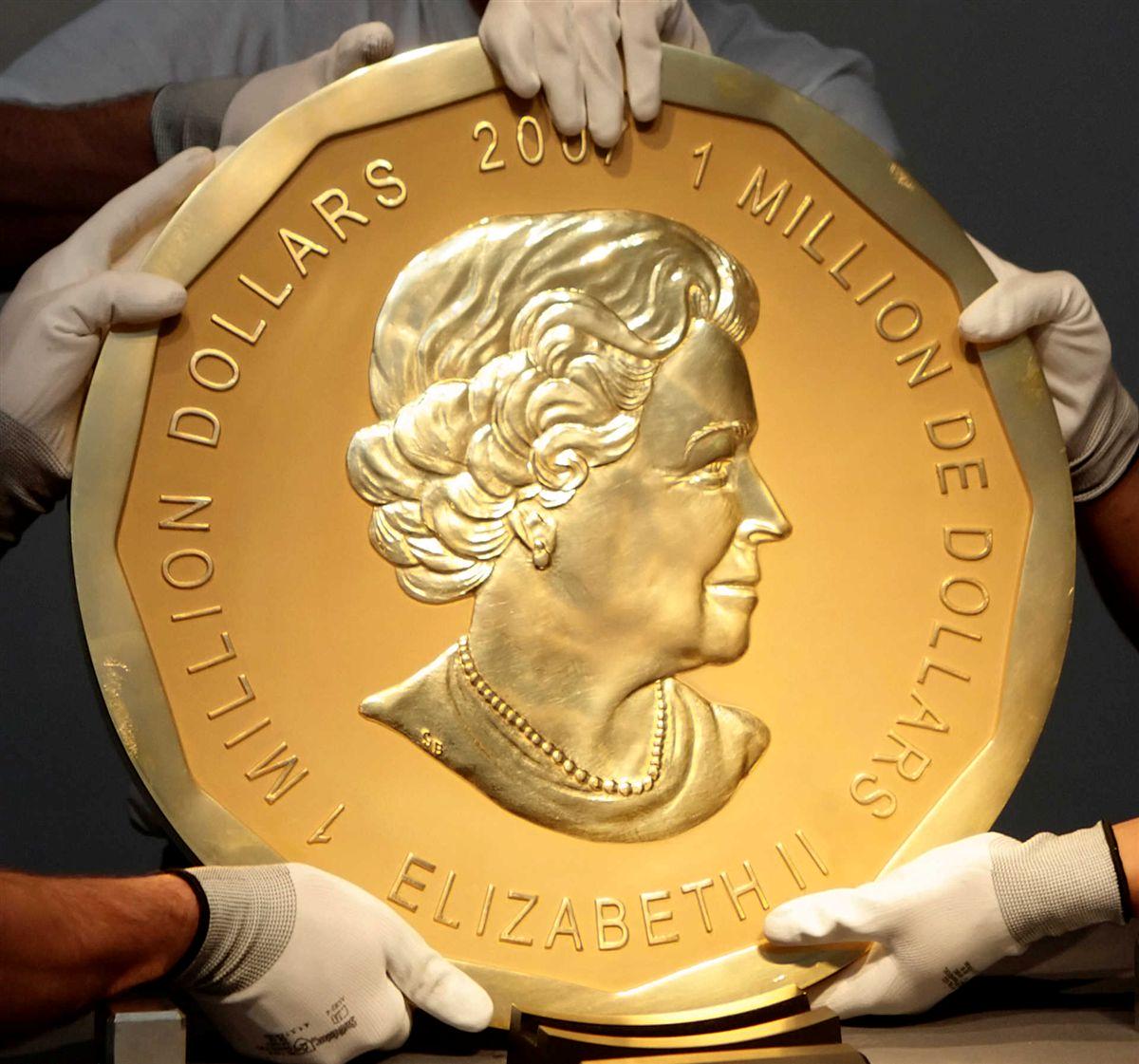 Foi roubada a maior moeda de ouro do mundo