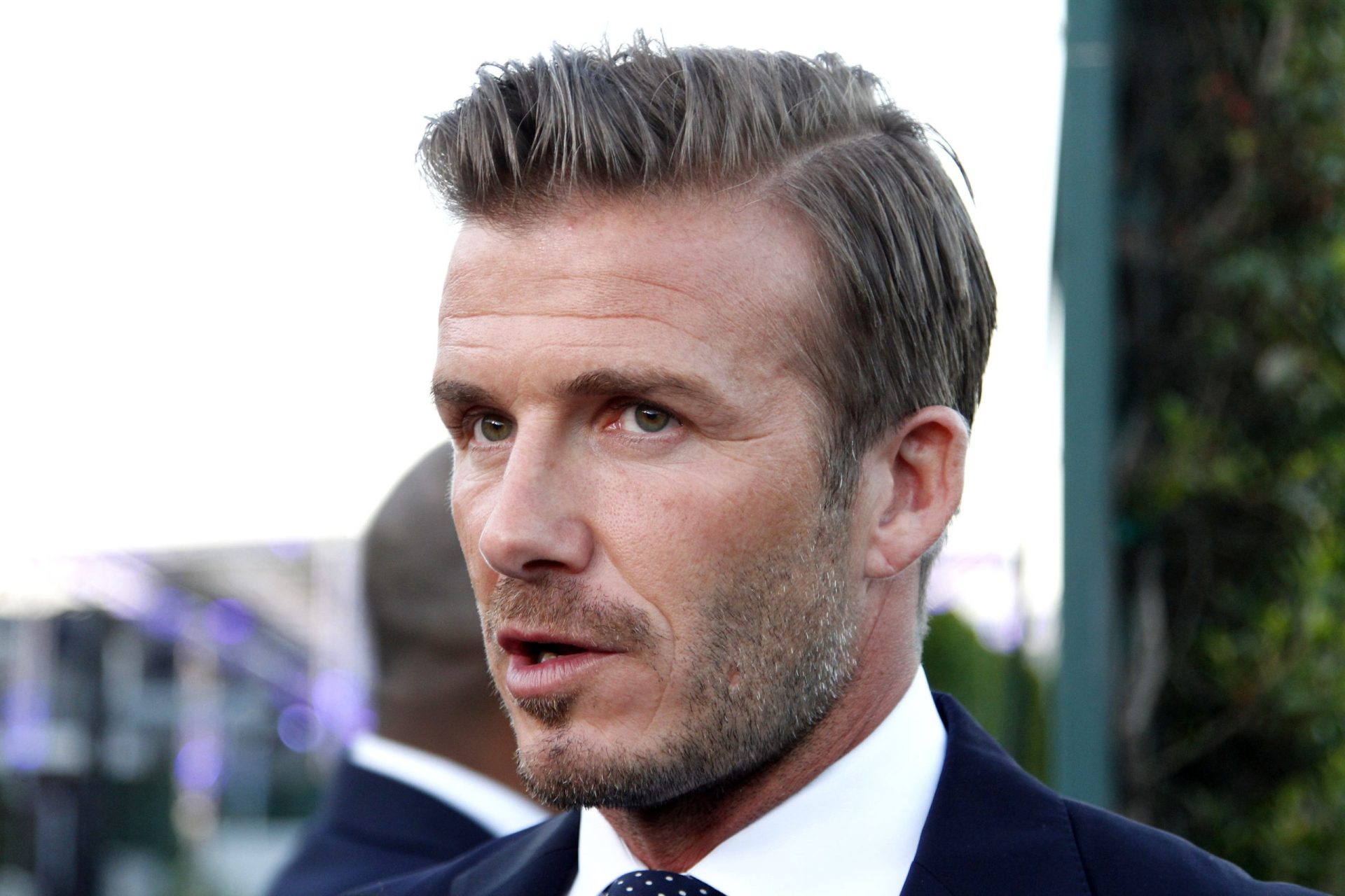 David Beckham sofre acidente de viação