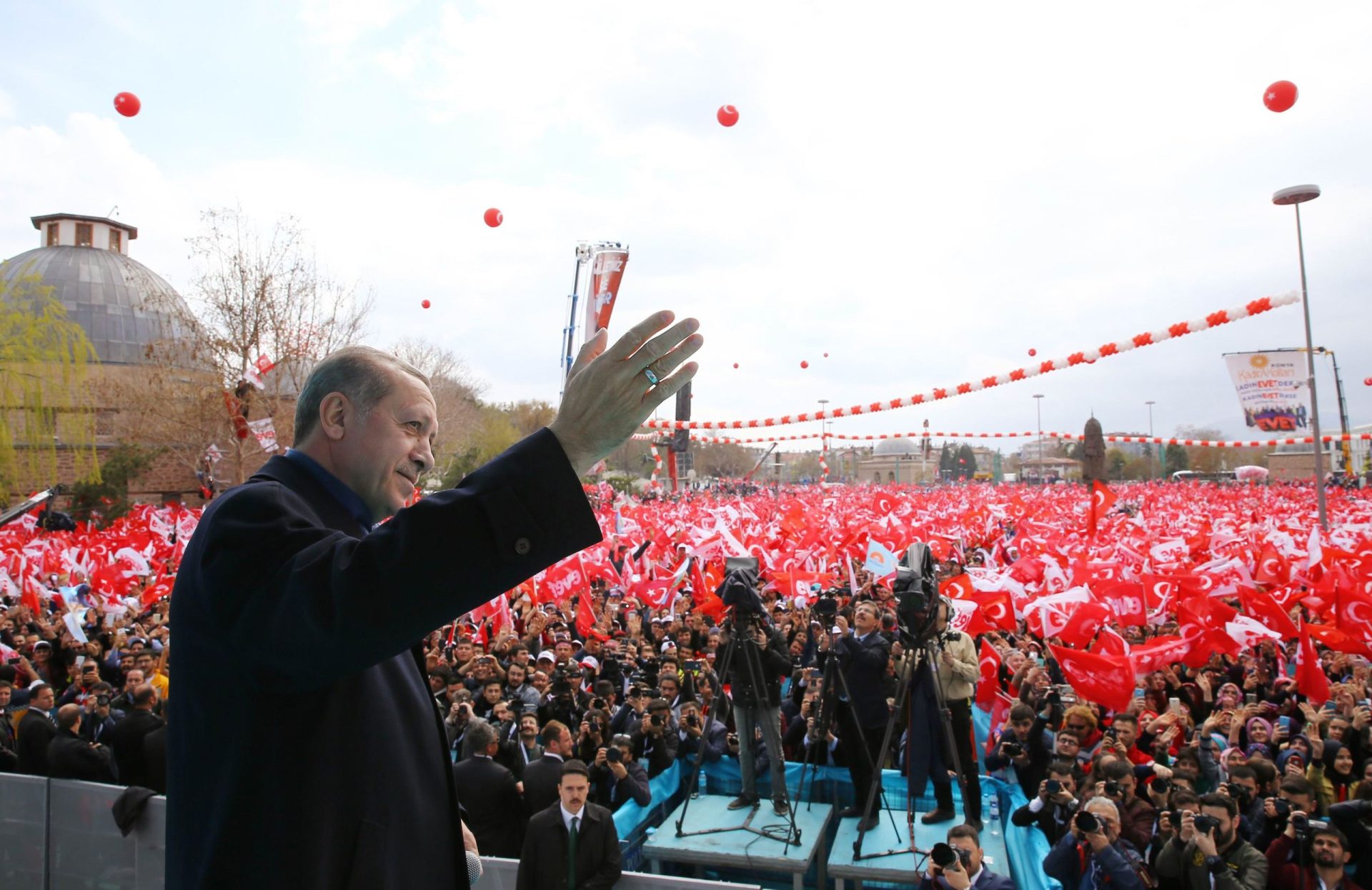 Mão de ferro de Erdogan posta à prova