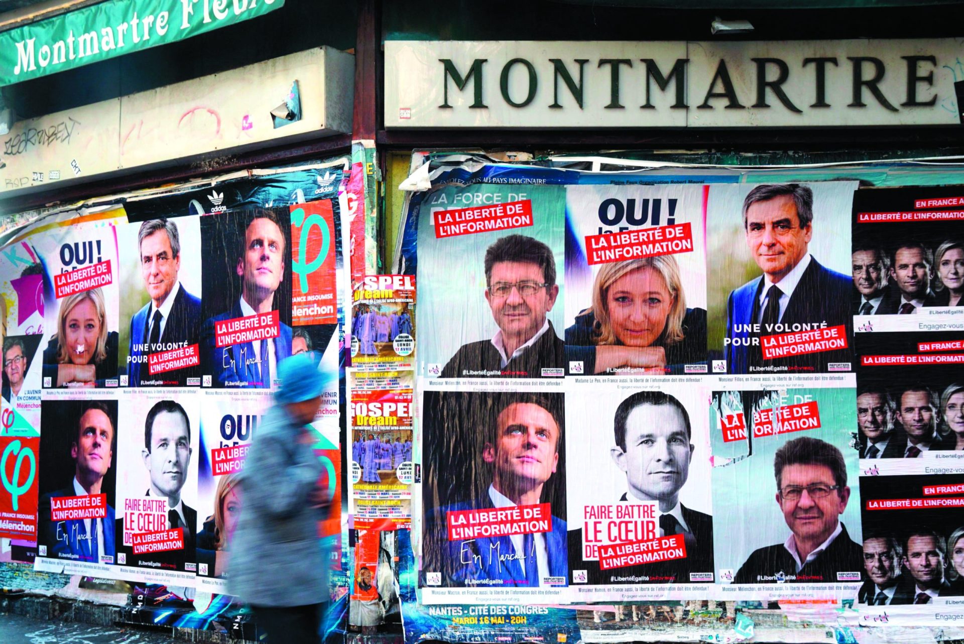 França. O Titanic dos candidatos do centrão marca as eleições de abril