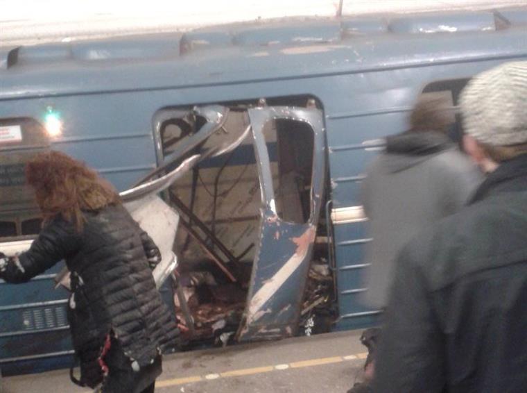 Ataque terrorista em Sampetersburgo foi cometido por bombista suicida