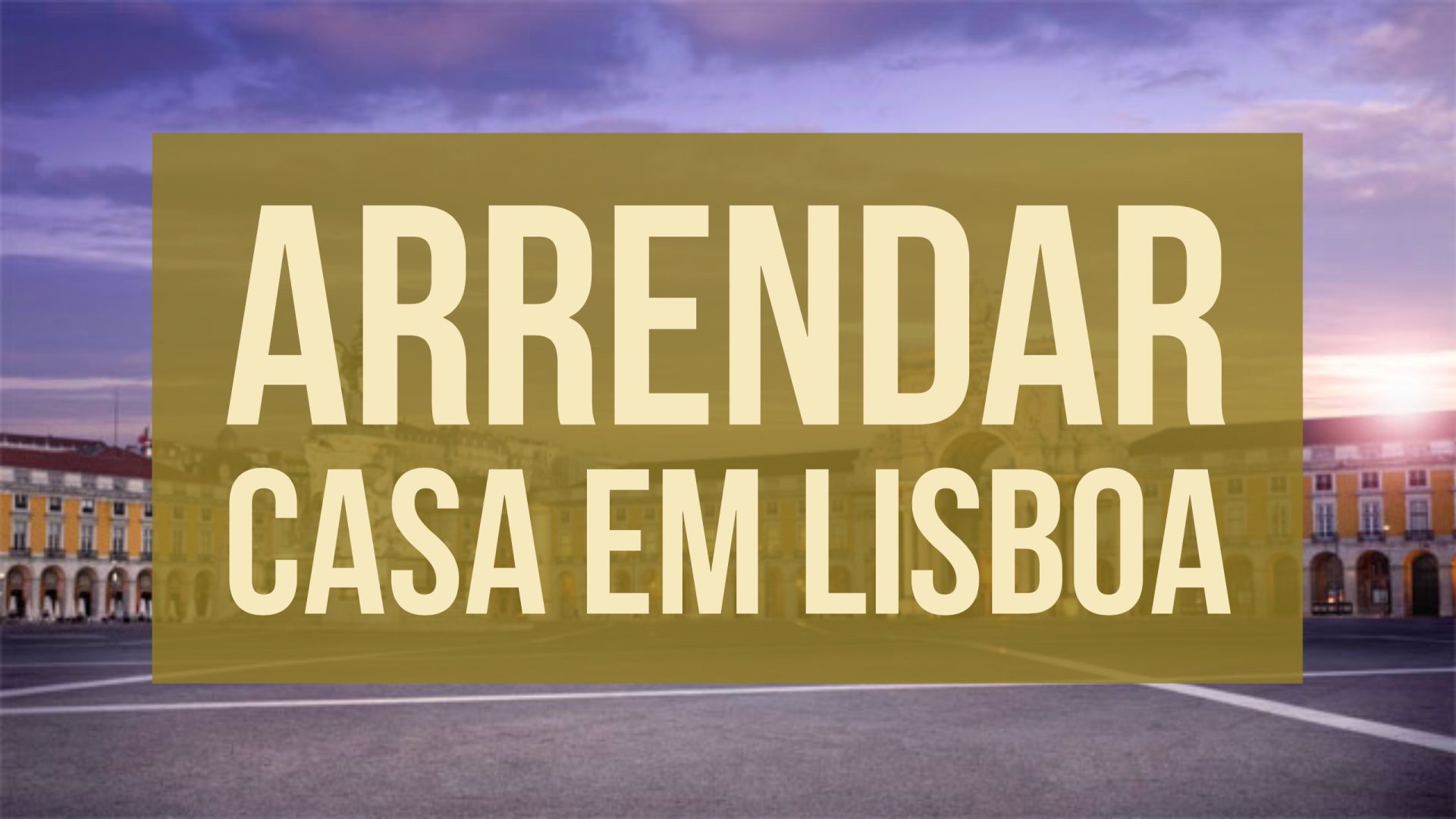 Isto é Sério: Arrendar casa em Lisboa