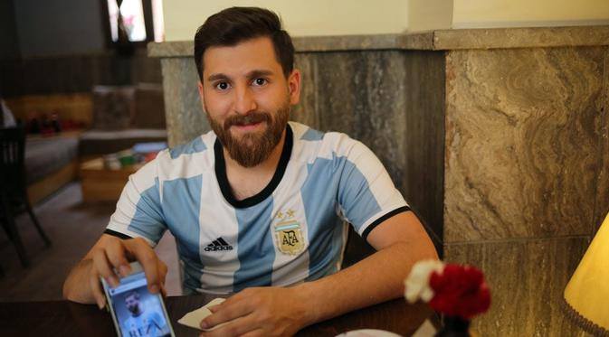 Sósia de Messi é detido após lançar caos no Irão