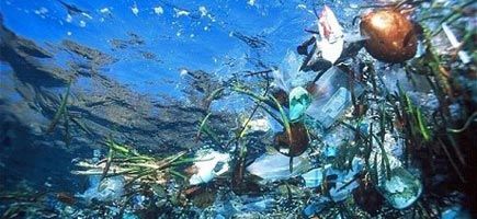 O terror do lixo é uma ilha do Pacífico