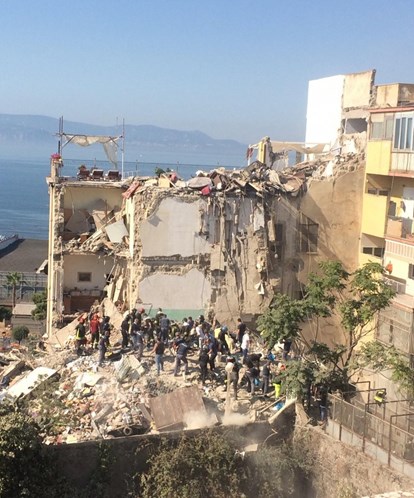 Derrocada de prédio em Itália faz vários feridos e desaparecidos