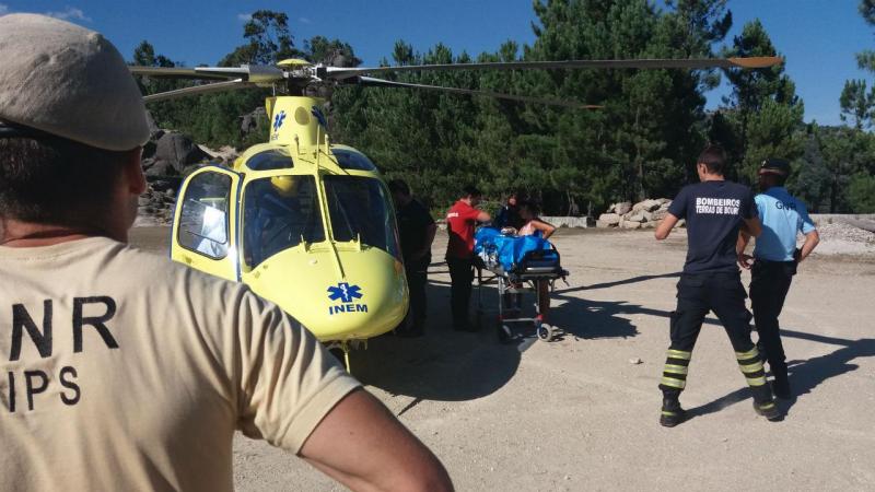 Criança de 12 anos sofre queda de sete metros no Gerês