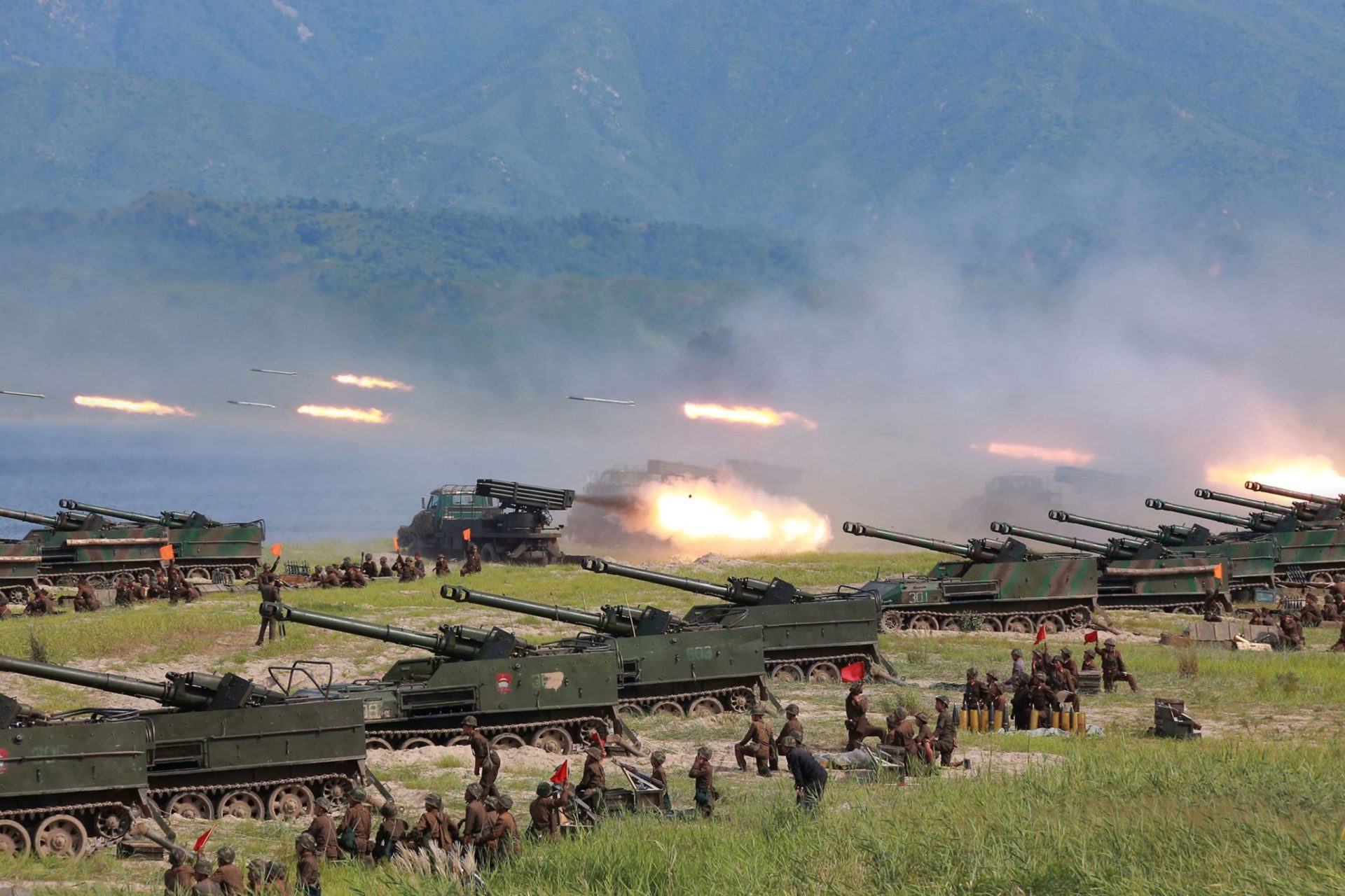 Coreia do Norte lançou novos mísseis