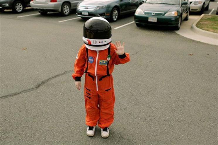 Criança pede emprego à NASA