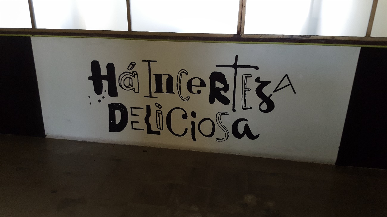 «Há incerteza deliciosa»