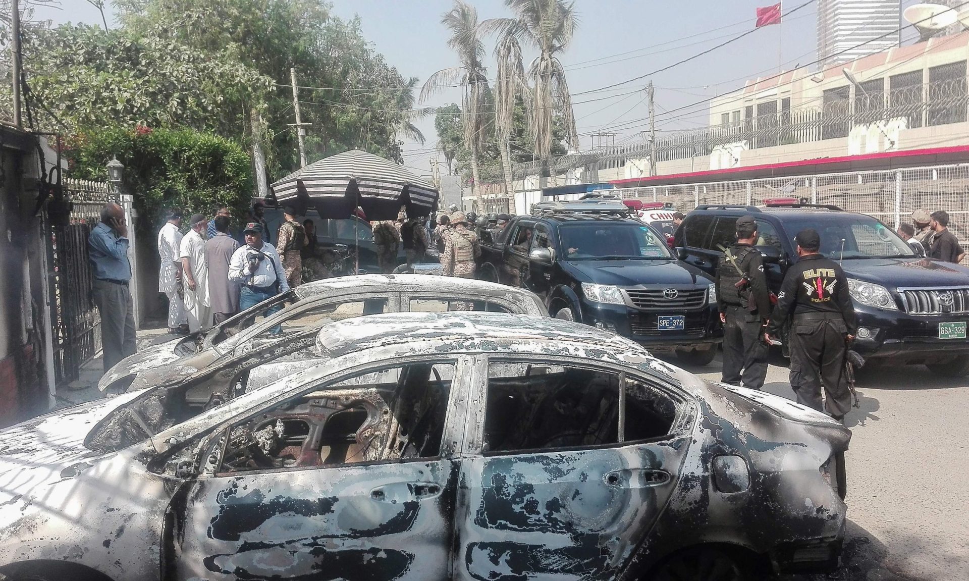 Ataque ao consulado chinês no Paquistão faz seis mortos