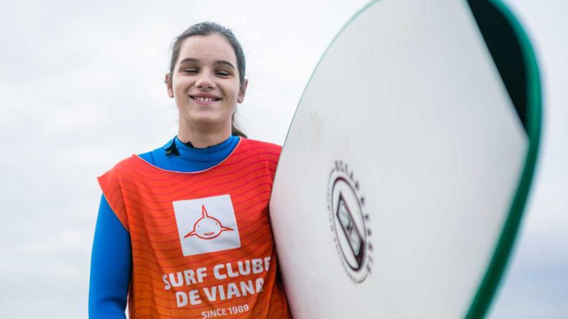 Marta Paço. A menina cega que fez história no surf português
