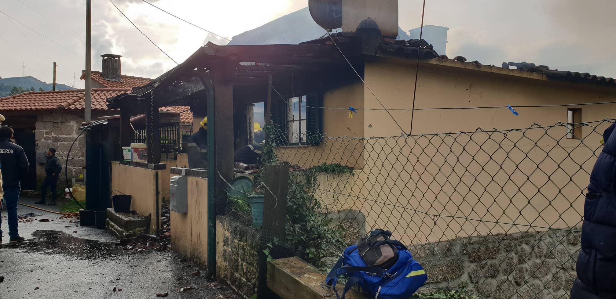 Octogenário morre num incêndio doméstico em Vieira do Minho