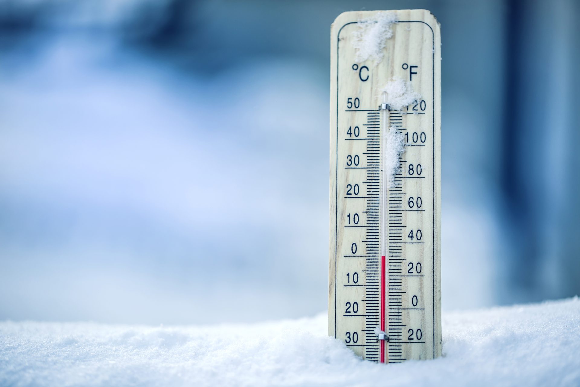 Atenção:estão previstas temperaturas negativas para a Passagem de Ano