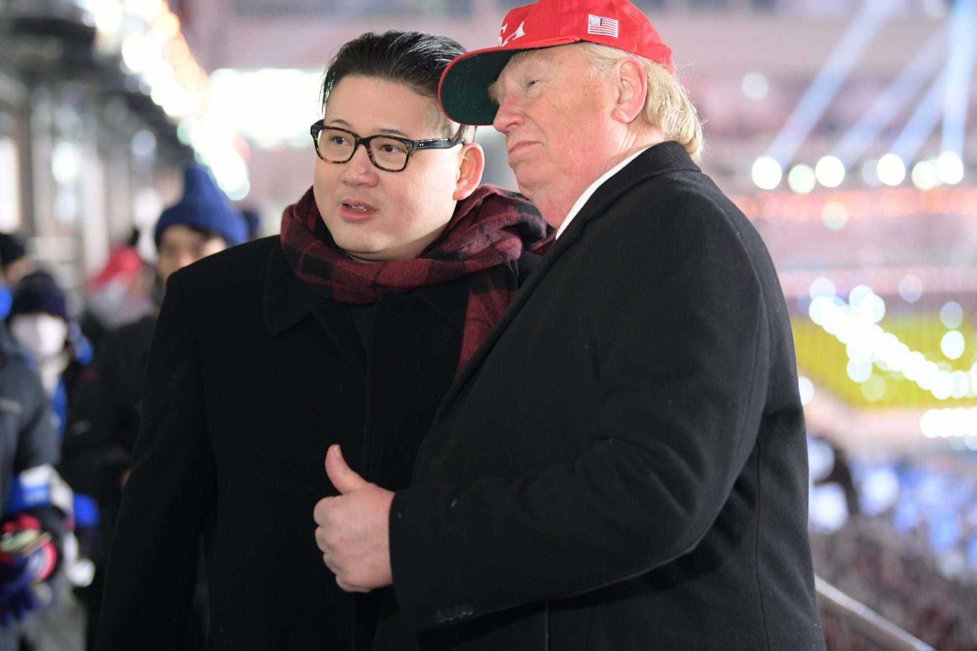 Donald Trump e Kim Jong-un juntos nos Jogos Olímpicos de Pyeongchang?