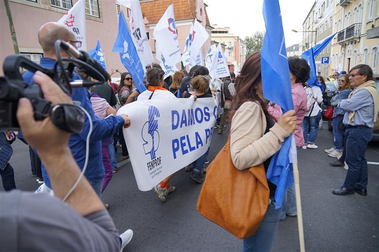 Professores em greve a partir de amanhã