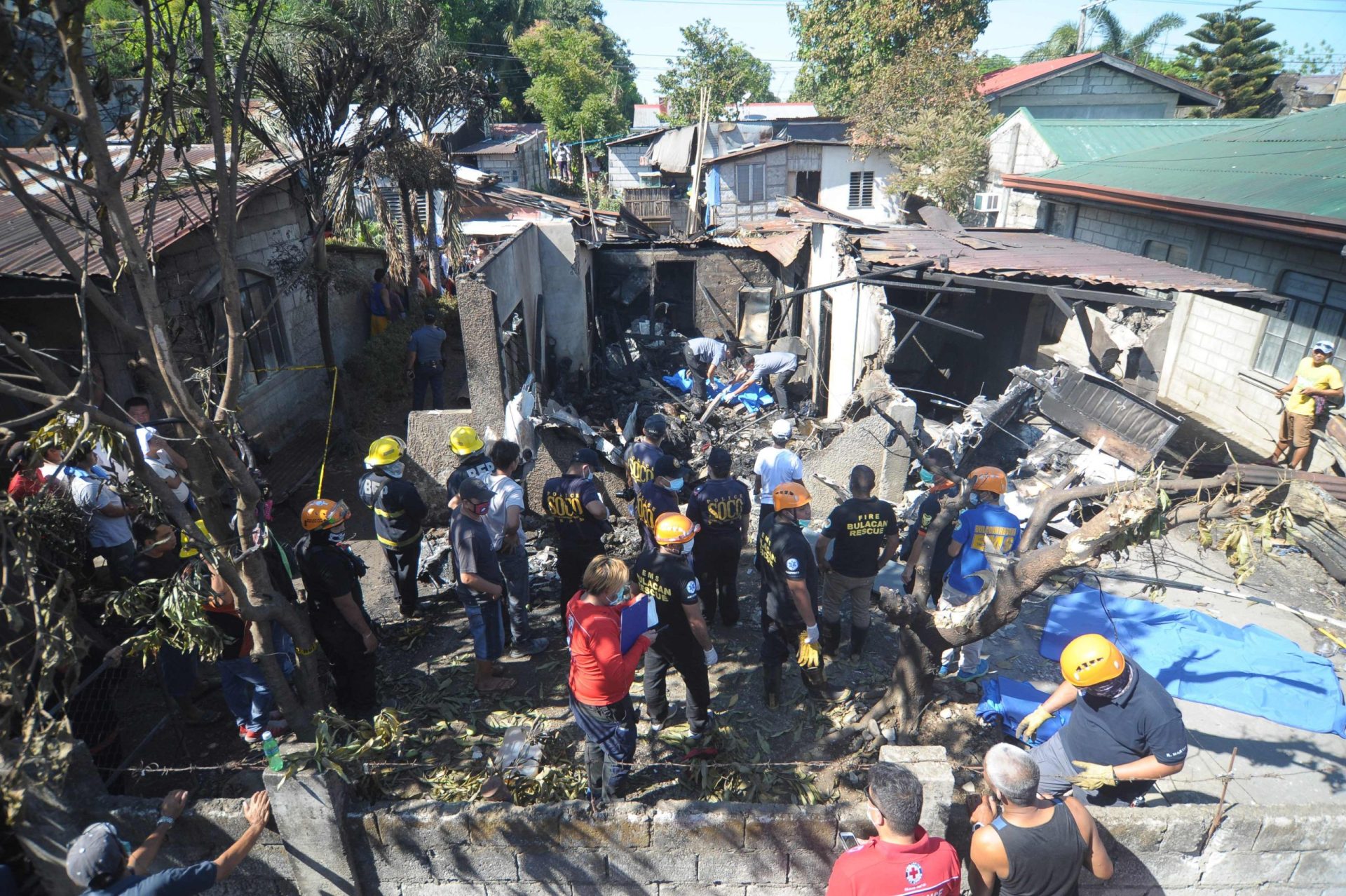 Dez mortos em queda de avião nas Filipinas